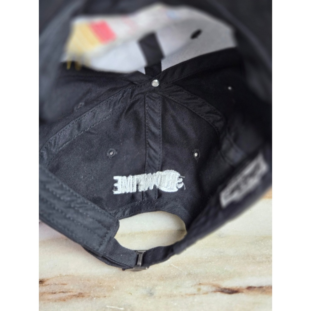 Inside NASCAR Showtime Black Embroidered Baseball Cap Hat KC Caps Adjustable - Picture 6 of 6